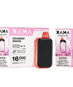 RAMA 16000 Puffs Disposable Vape Strawberry Banana – Rama TL16000