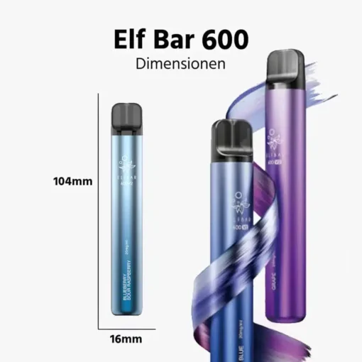 ELFBAR 600V2 Flavors (20mg)